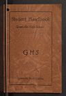 Student Handbook, Greenville High School, Greenville, N.C.